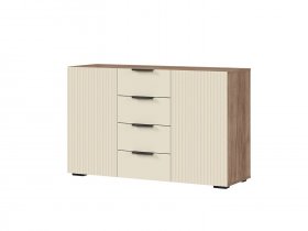 Комод 1200 Соната КМ-01 в Новопичугово - novopichugovo.mebel-nsk.ru | фото
