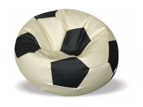 Кресло-мяч Футбол, иск.кожа в Новопичугово - novopichugovo.mebel-nsk.ru | фото