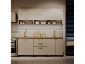 Кухонный гарнитур Орма 2,0м в Новопичугово - novopichugovo.mebel-nsk.ru | фото