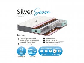 Матрас Silver Seven в Новопичугово - novopichugovo.mebel-nsk.ru | фото