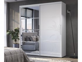 Шкаф-купе Крафт-6 2,0м (белый) в Новопичугово - novopichugovo.mebel-nsk.ru | фото