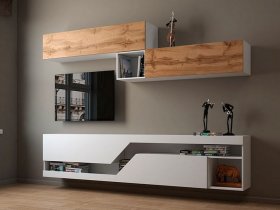 Стенка Лия-5 в Новопичугово - novopichugovo.mebel-nsk.ru | фото