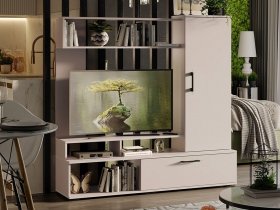 Стенка «Сиена» (кашемир) в Новопичугово - novopichugovo.mebel-nsk.ru | фото