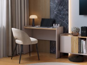 Стол Доминика (кашемир/дуб крафт золотой) в Новопичугово - novopichugovo.mebel-nsk.ru | фото