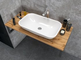 Столешница GRUNGE LOFT 100 Дуб Вотан в Новопичугово - novopichugovo.mebel-nsk.ru | фото