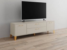 Тумба под ТВ Парус-13 (кашемир) в Новопичугово - novopichugovo.mebel-nsk.ru | фото