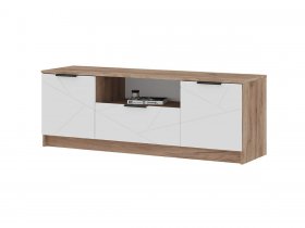 Тумба под ТВ ТВ-01 Орегон в Новопичугово - novopichugovo.mebel-nsk.ru | фото